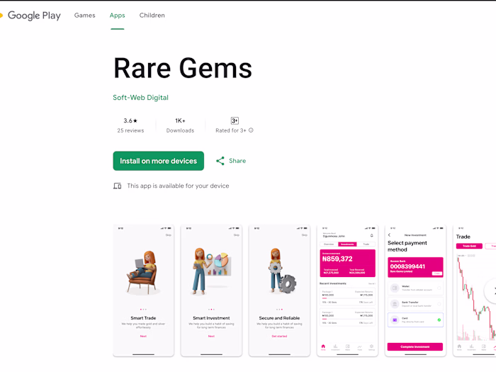 Rare Gems - Apps on Google Play