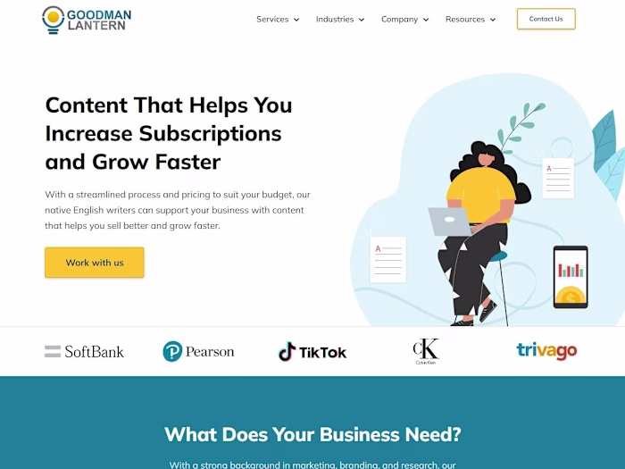 Content Writing Agency | Content Writing Services – Goodman Lan…