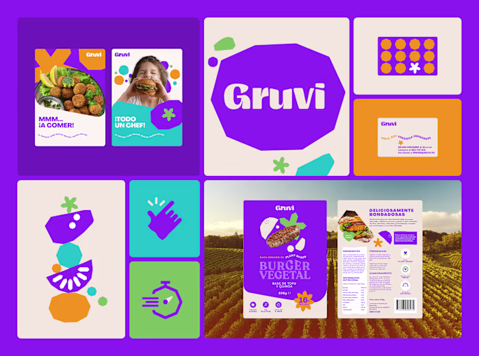 Visual and Verbal Identity For a Plant-based Food Brand