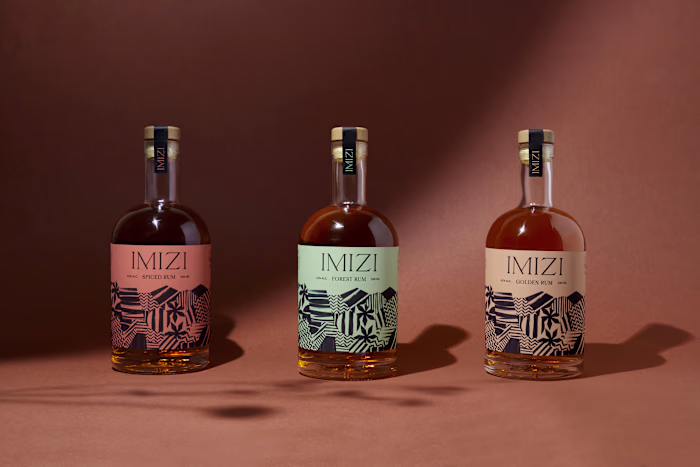 Imizi Rum - Brand Identity & packaging design