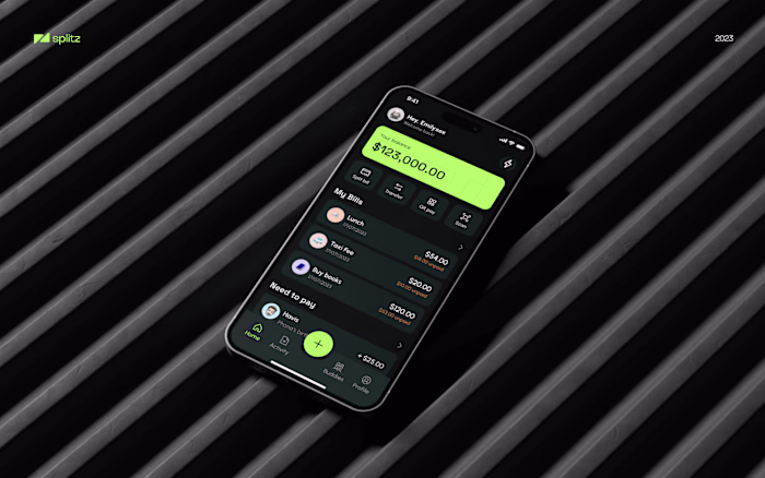 SplitZ - Split Bill Mobile Appication