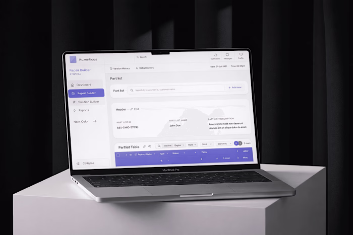 MVP design for CPQ software
