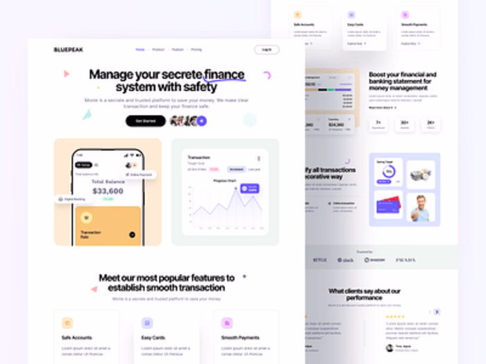 Business Landing Page Redesign