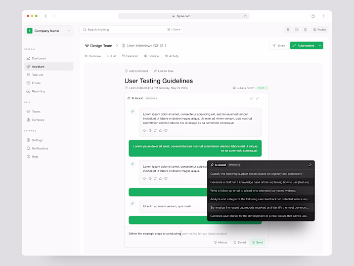 Project Management SaaS App