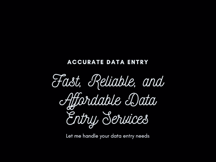 Data Entry Specialist 