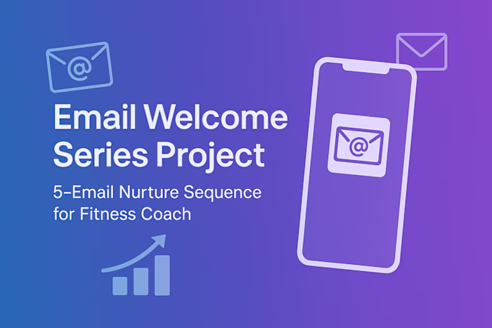 Email Welcome Series Project