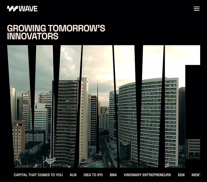 Wave Capital Design System and Web Design