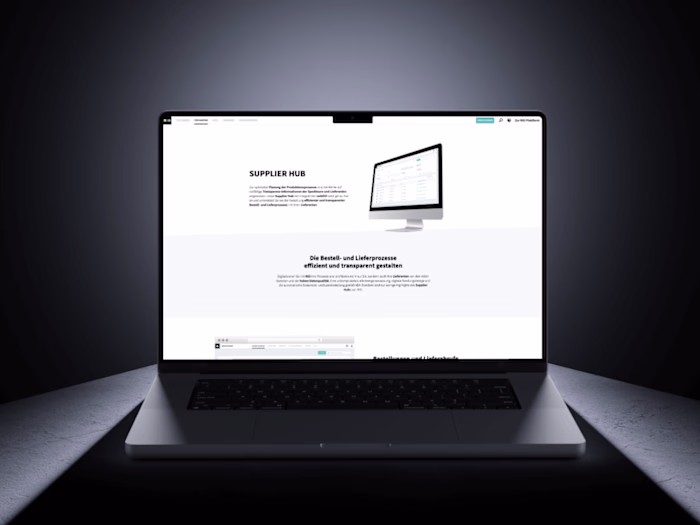 UX Design for RIO Supplier Hub Logistics Application