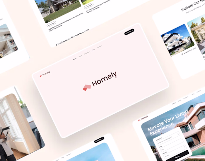 Homely - Real Estate Website Case Study