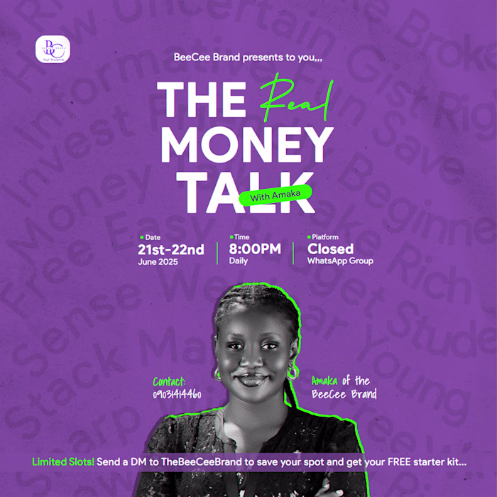 The Real money Talk with Amaka