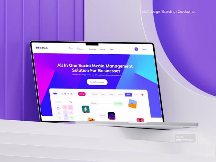 BitTech – All-in-One Social Media