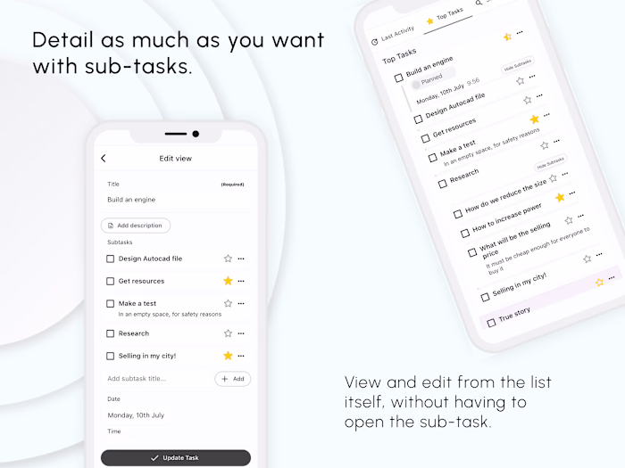 Product design and development - Onetask