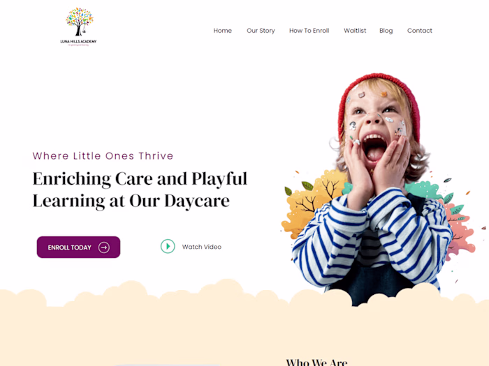 ShowIt School Website Template: Logo and Website