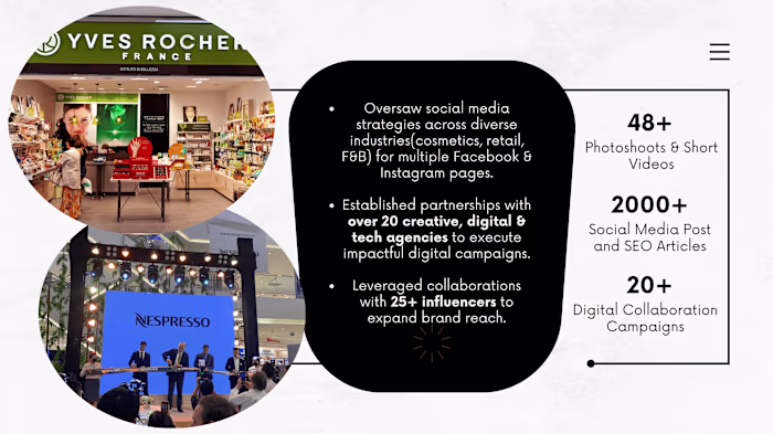 Content Creation & Social Media Management