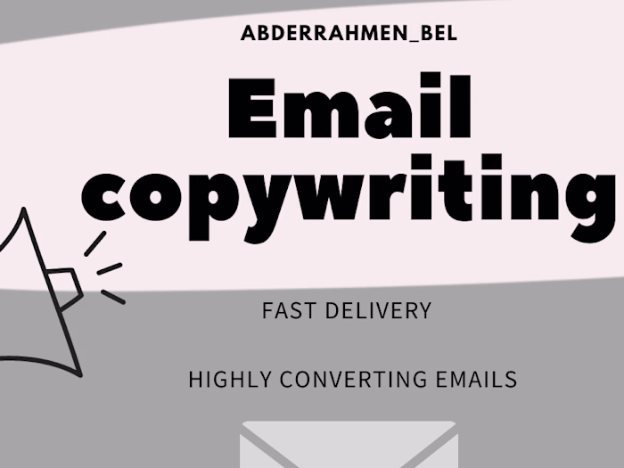  I will persuasive sales emails writing for your…