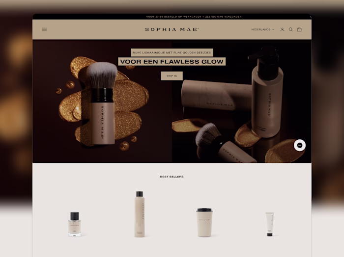 ✨ Sophia Mae Instant x Shopify Sections 