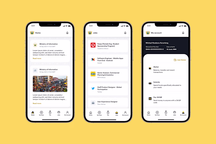 Ghana.GOV Mobile App