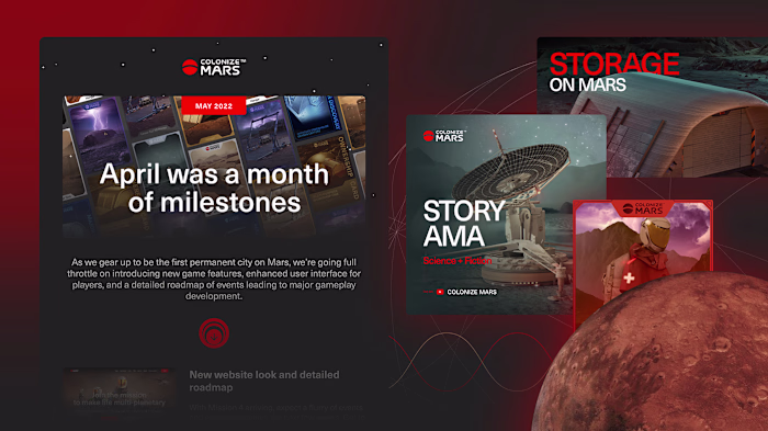 Colonize Mars - Visual Assets on Behance