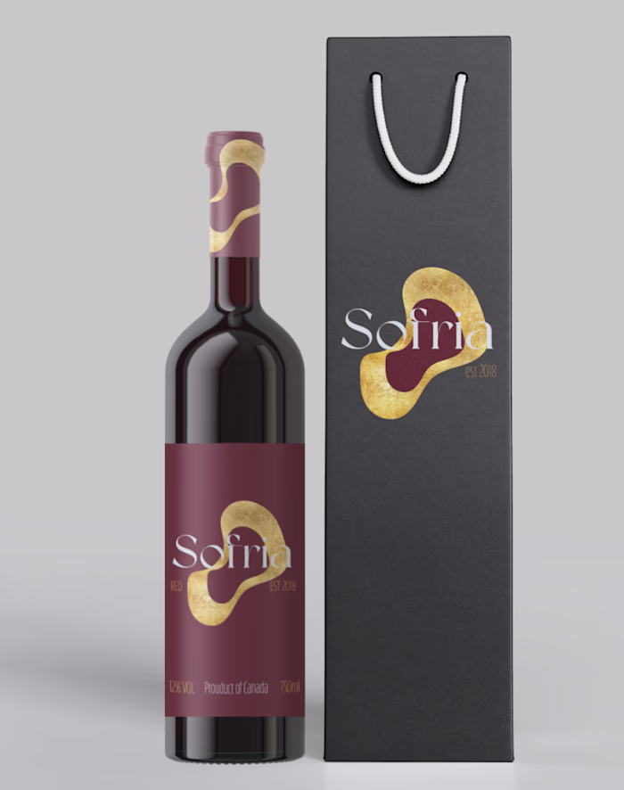 Sofria Winery Project on Behance