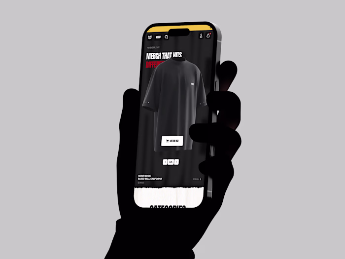 Hobie Music Ecom Website