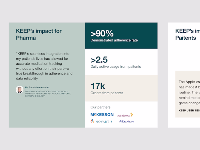KEEP Pitchdeck Design
