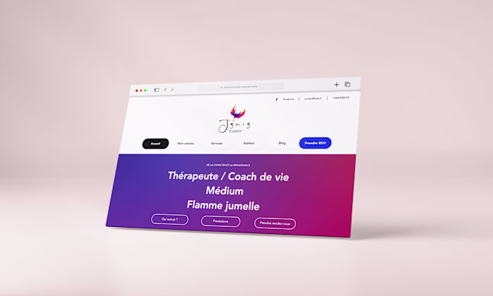 Isaïs — Brand Identity and Web Design