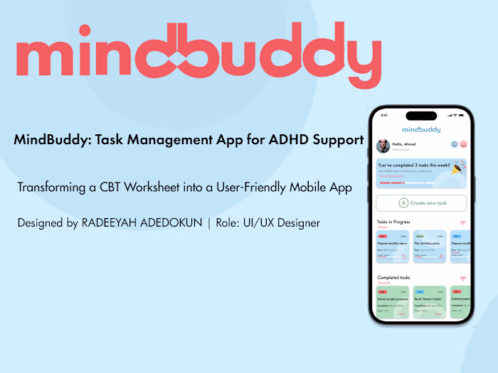 MINDBUDDY - Turning a worksheet into screens 