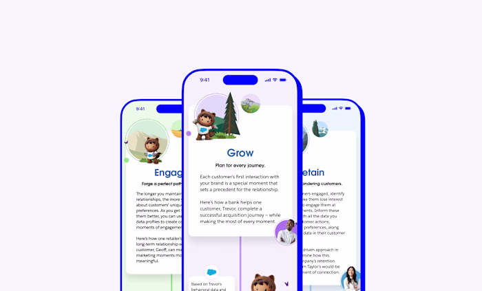 Creating a more engaging journey.