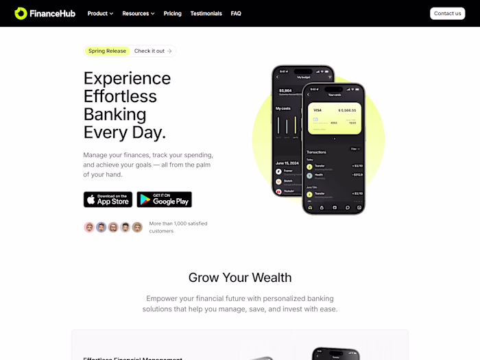 Finance Hub | Innovative Solutions for Your Needs