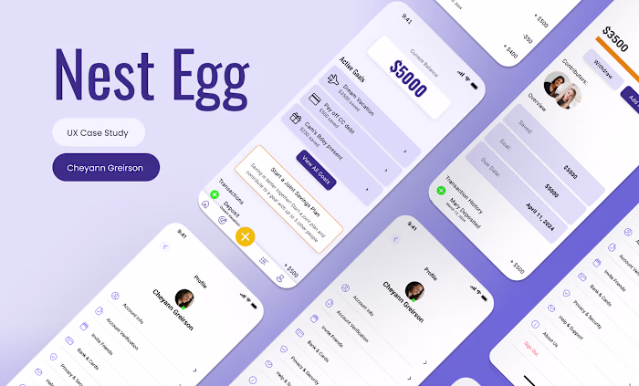 Nest Egg Case Study :: Behance