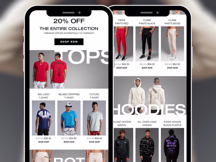 Black Friday Email Series: Roberto Vino