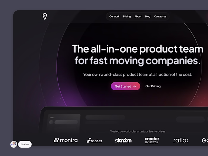 Creme Digital Landing Page