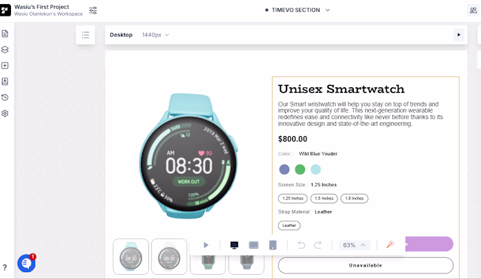 Shopify Landing Page Design