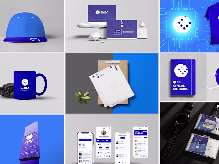Cura Network: Brand Strategy and Identity | Startup Brand Launch