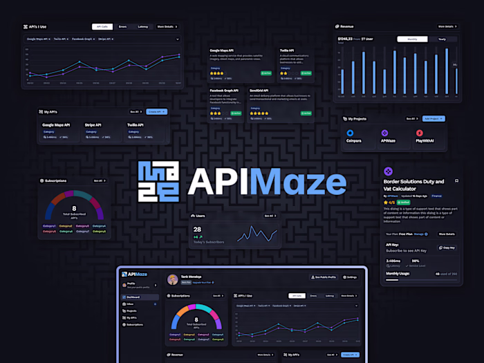APIMaze UI Design