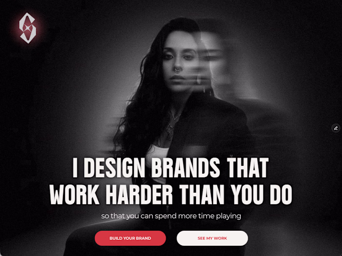 How I designed my own Brand & Website
