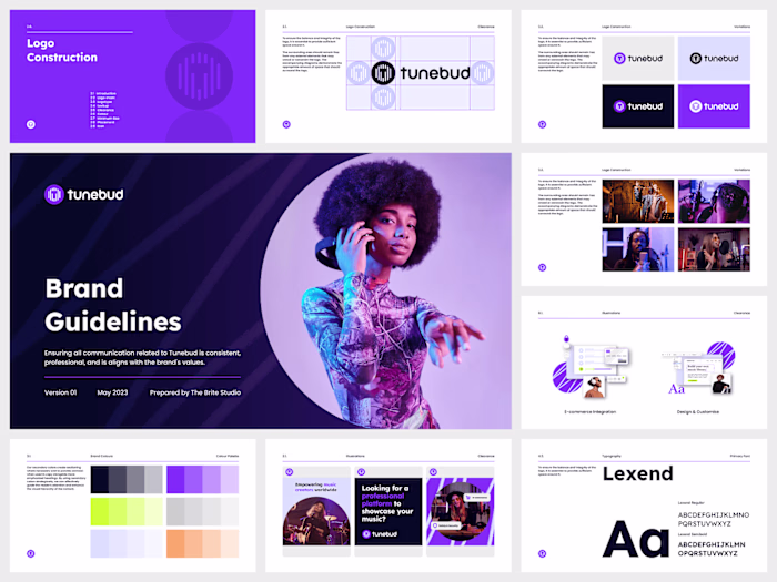 Tunebud (Medium Brand Design)