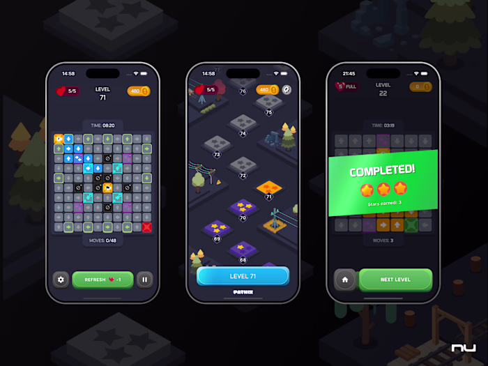 Pathix Puzzle Game Design