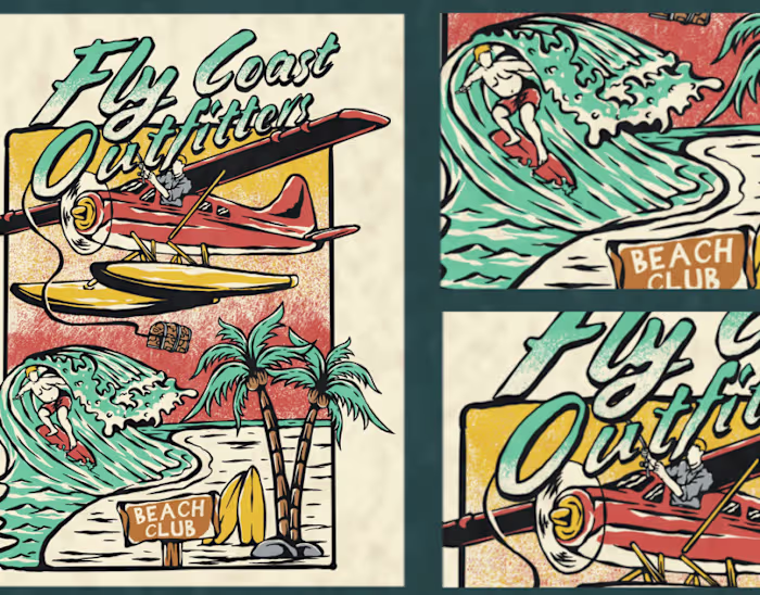 FLYING COAST OUTFITTERS :: Behance