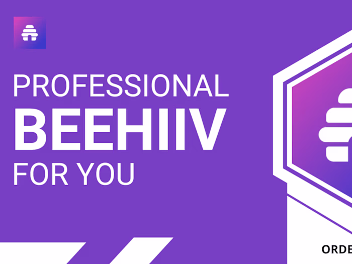 beehiiv expert, design beehiiv newsletter template newsletter