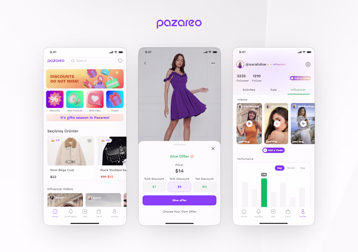 Second Hand Sell and Buy E-commerce - Pazareo