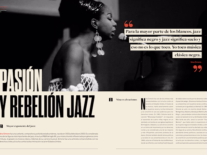 Jazz Magazine Design