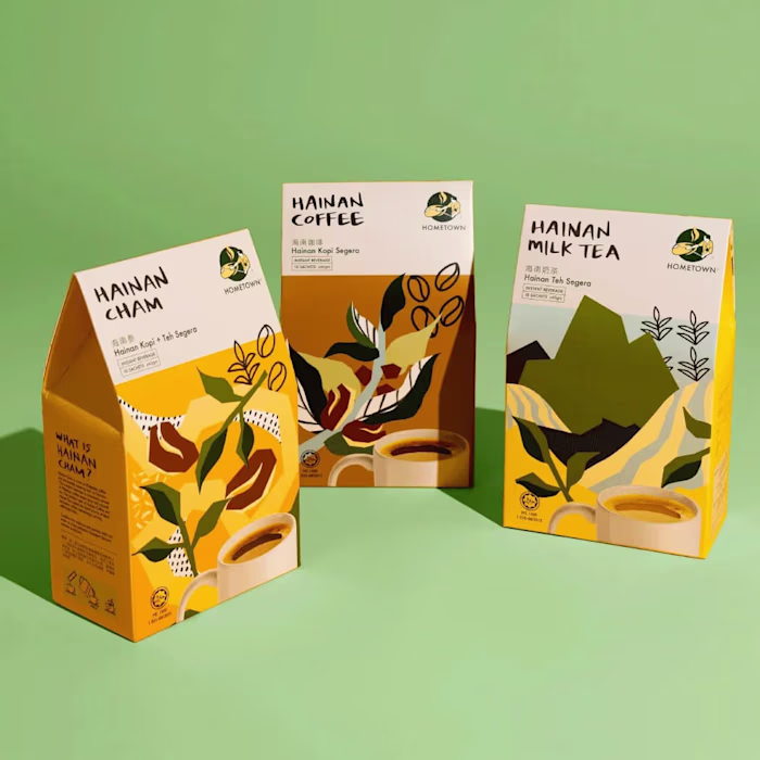 Packaging Design for Hainan Beverage Co.