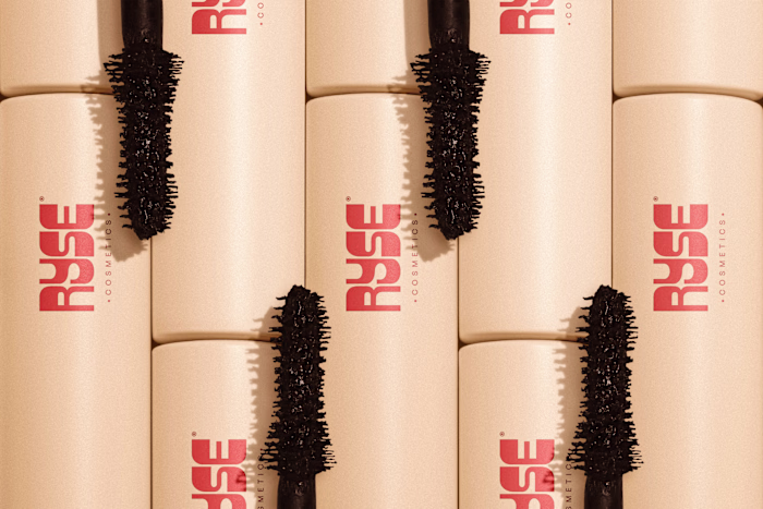 Brand Identity project for  Beauty, Cosmetics brand RYSE