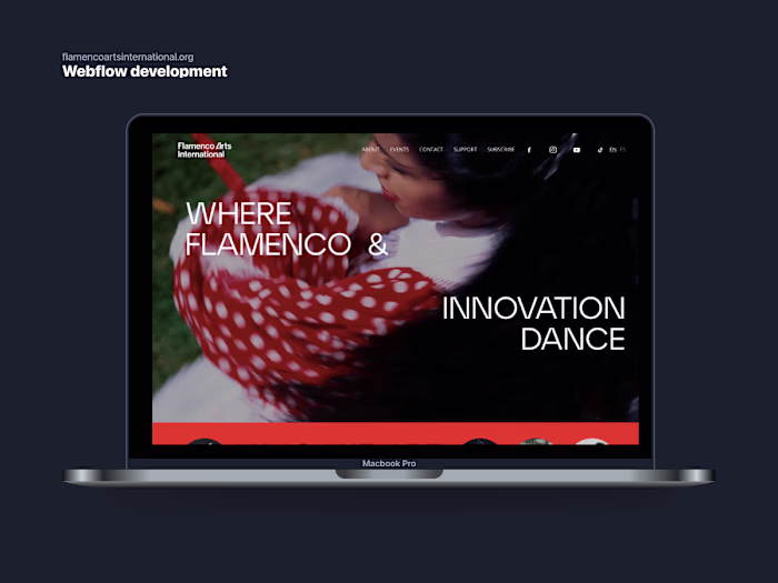 Webflow development for Nonprofit.