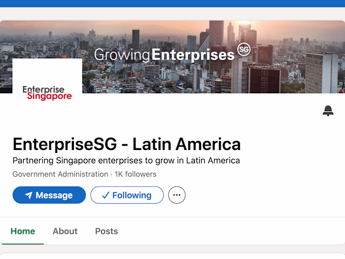 Management of Corporate Linkedin Account