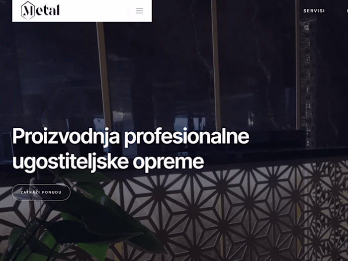 Metal d.o.o - Production of catering equipment