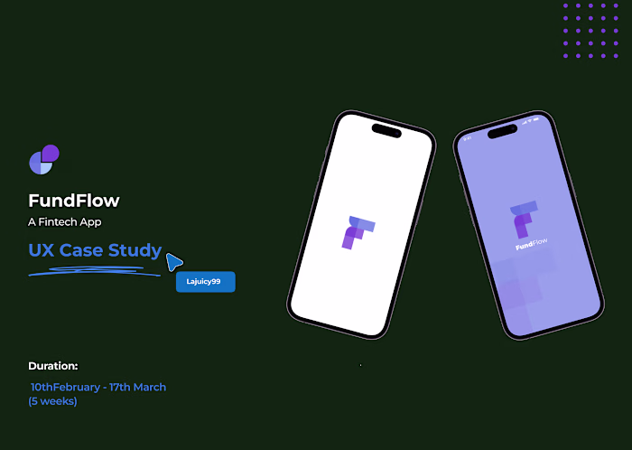 FundFlow Fintech App (A Case Study on Behance