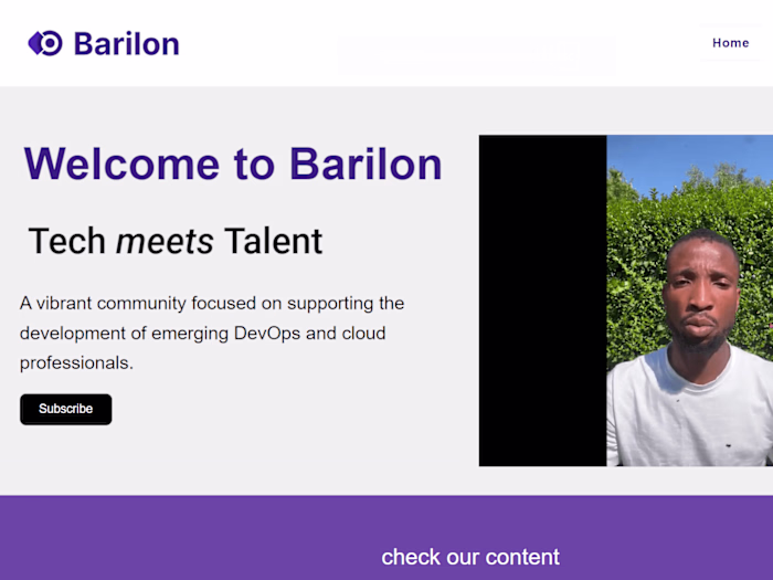 Barilon Website Design – Built with Elementor & WordPress