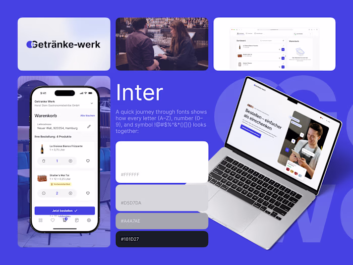 UX/UX design for a SaaS B2B system (suppliers and orders)